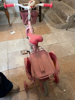 Bicicleta Infantil Rosa Hello Kitty