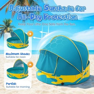 Piscina Infantil Peradix 120cm con Toldo