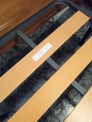 Somier madera estructura metálica