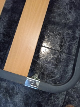 Somier madera estructura metálica