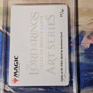 Magic The Gathering LOTR Carta Gradata 10