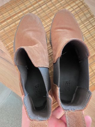Botines Zara Marrones Talla 43