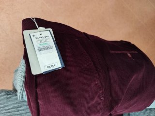 Pantalón pana El corte ingles