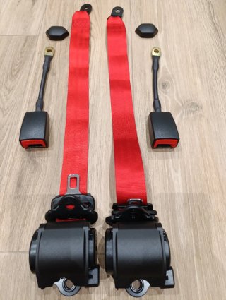 Cinturones Seguridad Seat 124 (2 unidades)