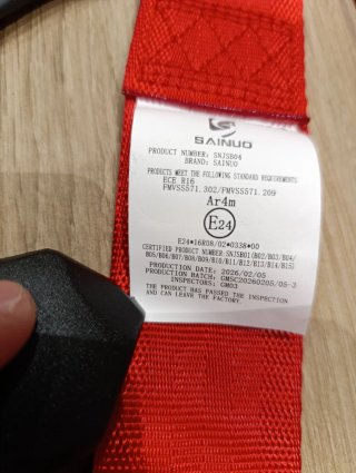 Cinturones Seguridad Seat 124 (2 unidades)