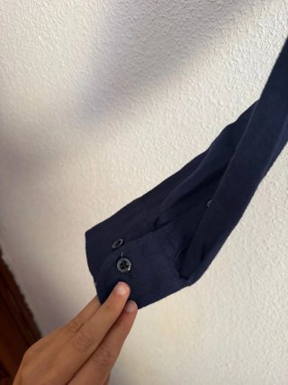 Camisa Scalpers Azul Marino Talla 41