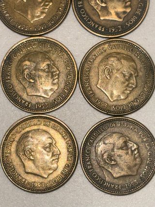 2/5 Pesetas 1953 *56- España Franco