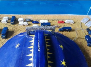 Diorama Circo Gottani Escala 1/160
