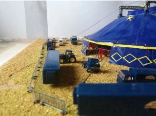 Diorama Circo Gottani Escala 1/160