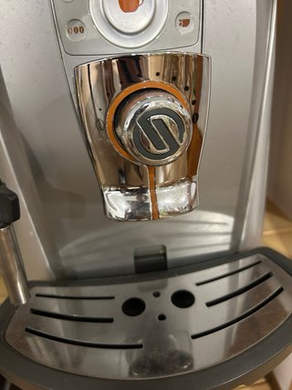 Cafetera Saeco Plata