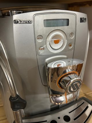 Cafetera Saeco Plata