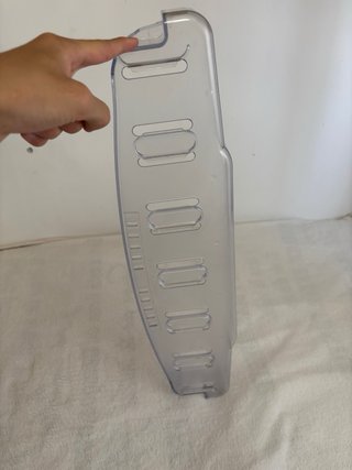 Estante nevera Whirlpool transparente
