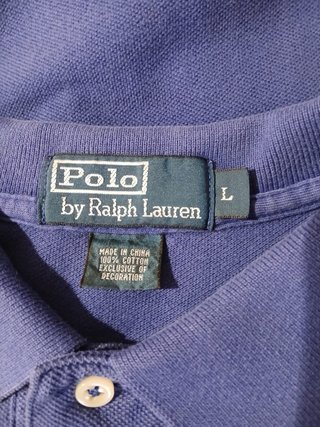 ralph lauren polo size L blue