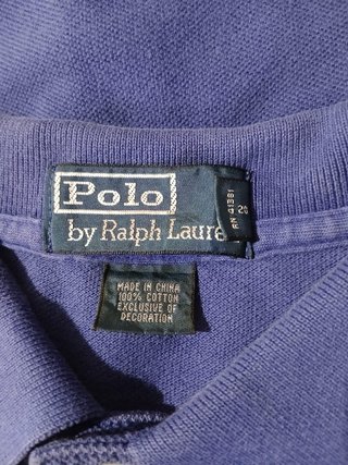 ralph lauren polo size L blue