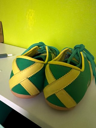 Adidas Scarpe Verdi Gialle Taglia 41 1/3