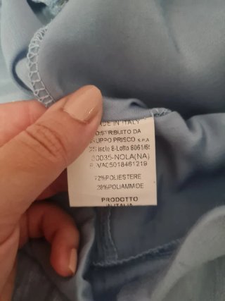 Pantaloni estivi donna blu