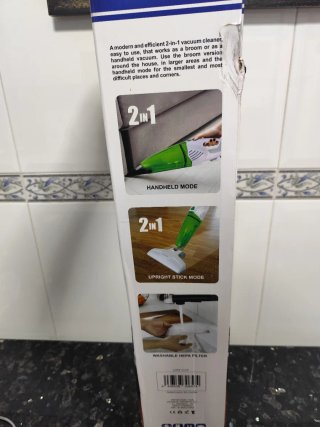 Aspiradora Escoba 2 en 1 Ciclónica 800W