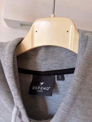 Tuta uomo grigia con zip