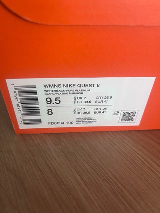 Nike Quest 6 Talla 41 Nuevas