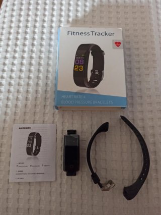 Pulsera Inteligente Fitness Tracker Negra