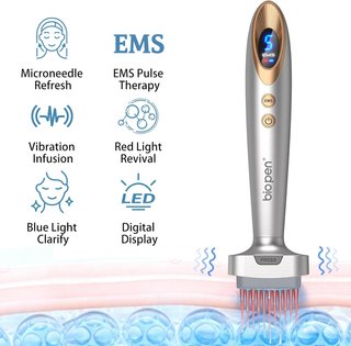 Bio 6 Microneedling Derma Stamp Oro/Plata
