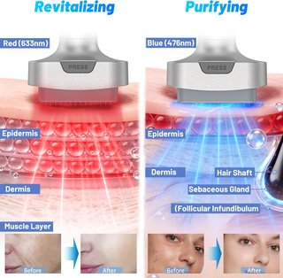 Bio 6 Microneedling Derma Stamp Oro/Plata
