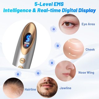 Bio 6 Microneedling Derma Stamp Oro/Plata
