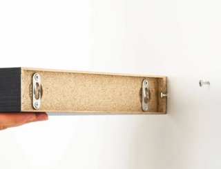 Estantería negra IKEA Lack 30x26x5