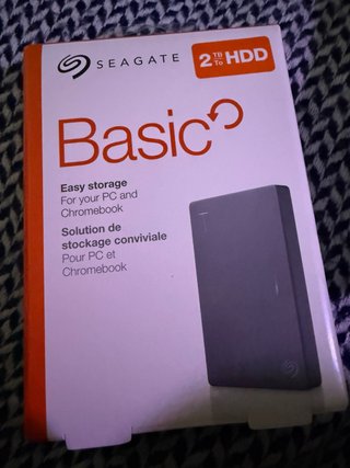 Disco Duro Externo Seagate Basic 2TB HDD