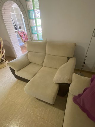 Sofás de dos plazas con asientos extensibles
