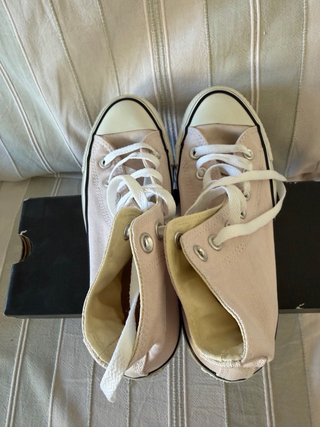 Zapatillas Converse Altas Rosa Talla X