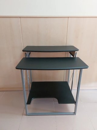 Escritorio plegable negro