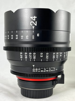 Objetivo de cine XEEN 24mm T1.5 montura Canon EF