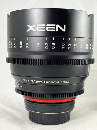 Objetivo de cine XEEN 24mm T1.5 montura Canon EF