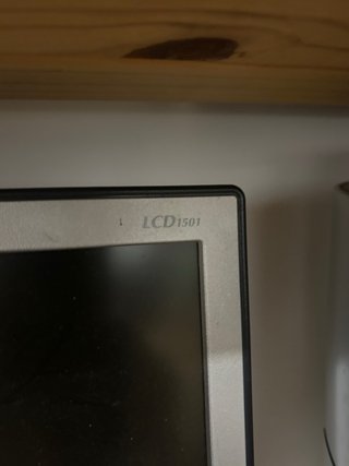 Monitor NEC LCD1501 Argento/Nero