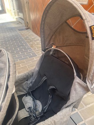 Carro gemelar en buen estado
