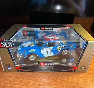 Burago Alpine A110 1600S Tour de Corse 1973 1/16