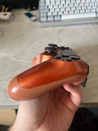 Mando PS4 Sony Naranja Metálico