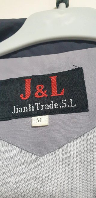 Chaqueta J&L gris talla M