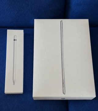 iPad 7ª Gen 128GB Plata + Apple pencil.
