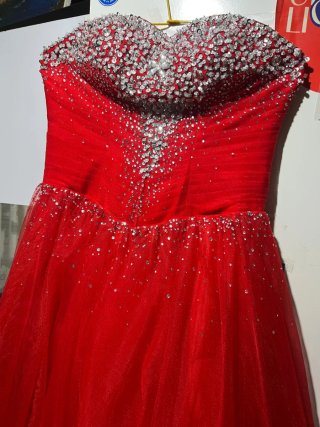 Vestido de fiesta 15 años T.M / 38