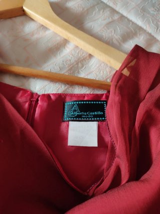 Vestido rojo elegante