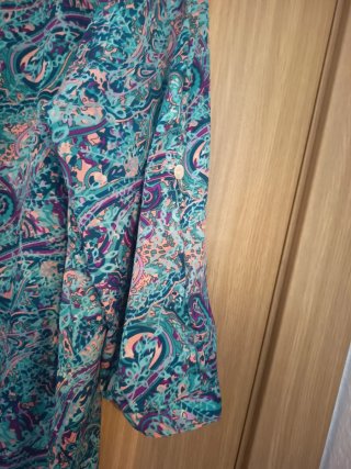 Kimono estampado talla única, mejor L-Xl
