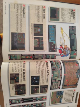 Illusion of Time Libro de Pistas Nintendo