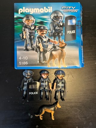 Playmobil Policía 5186 con Perro