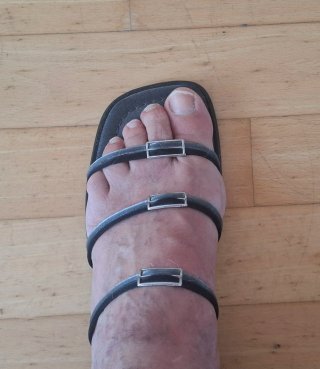 Chanclas elegantes mujer