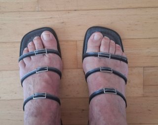 Chanclas elegantes mujer