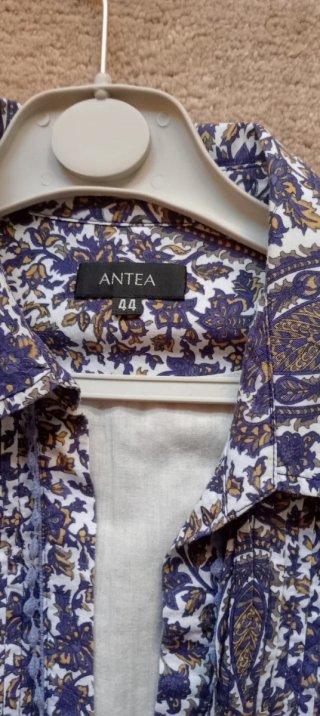 Vestido verano manga francesa pasamanería