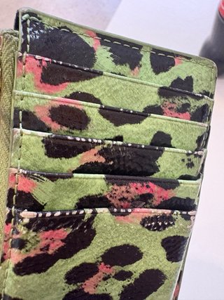 Monedero Bimba y Lola estampado leopardo