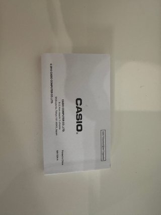 Casio G-Shock Blanco